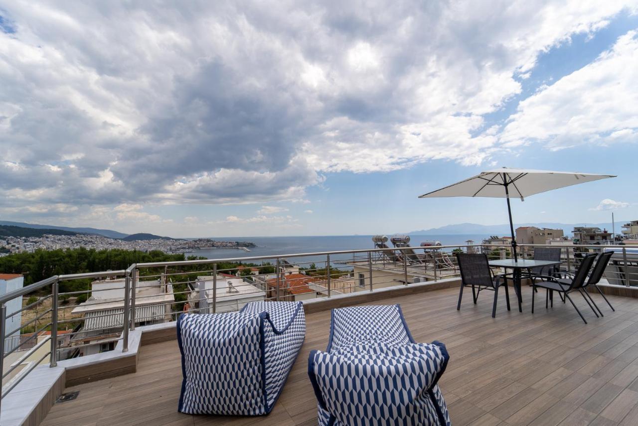Seametry Premium Residencies Kavala Lejlighed Eksteriør billede